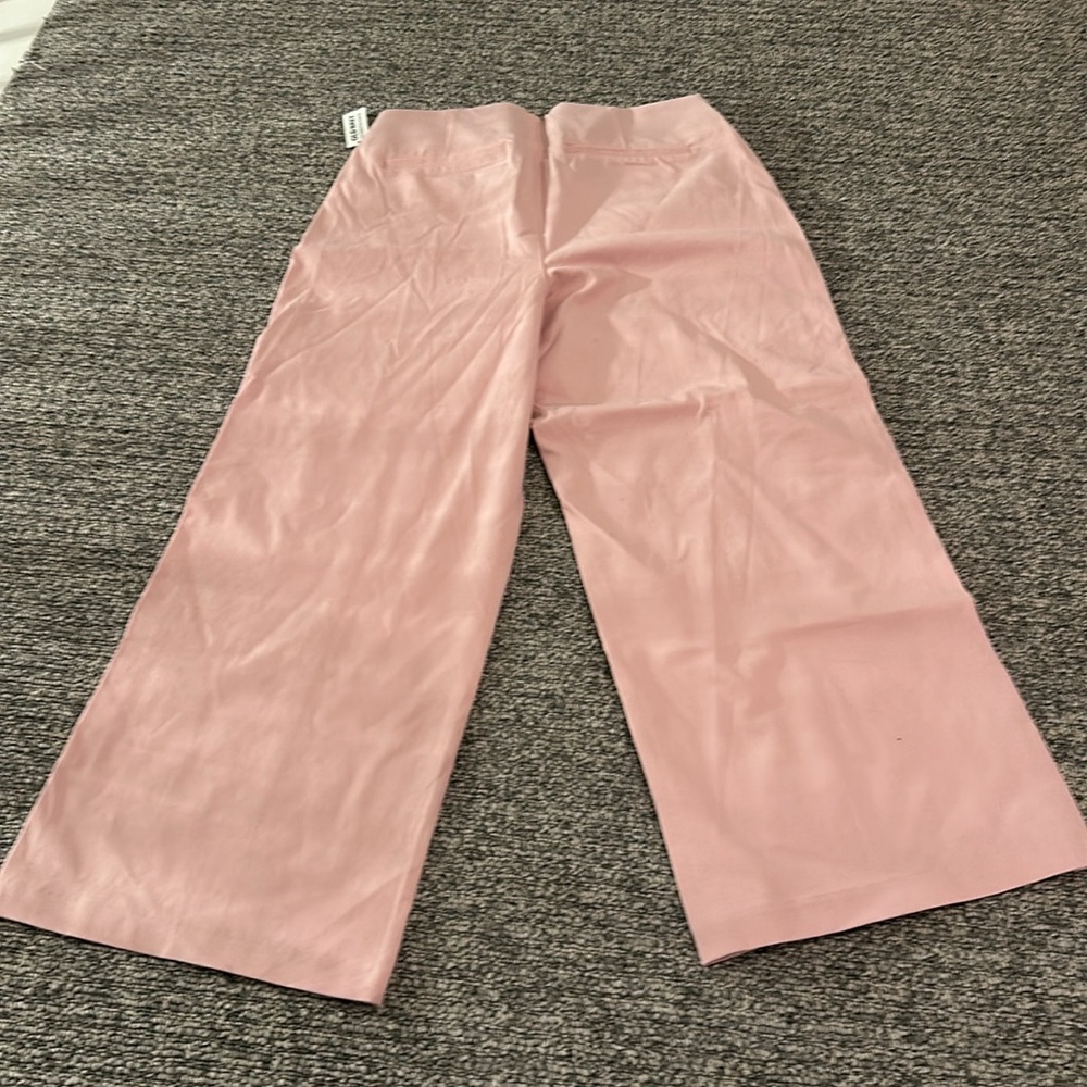 NWT Old Navy High Waisted Pull-On Wide Leg Pixie Pants Sz LP - Picture 5 of 9